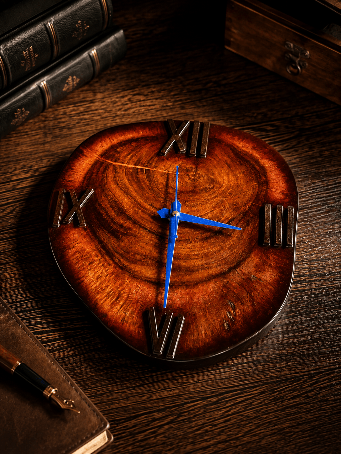 KathValo Handmade Wooden Wall Clock - KathValo