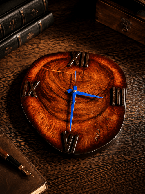 KathValo Handmade Wooden Wall Clock - KathValo