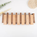 Premium wooden wall mounted hook rack for home