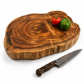 Solid Babla Wood Chopping Board 15 x 9 x 1.5 Inch